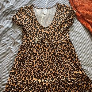 Leopard dress from Francesca’s